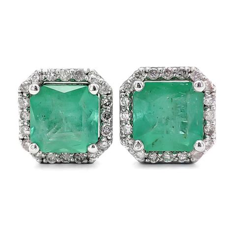 No Reserve Price Carat Emerald And Light Pink Diamond