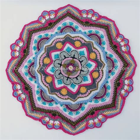 Mandala Madness Pattern By Helen Shrimpton Crochet Mandala Mandala