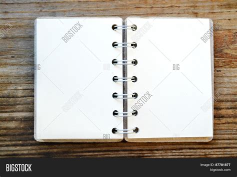 Empty Retro Notebook Image And Photo Free Trial Bigstock