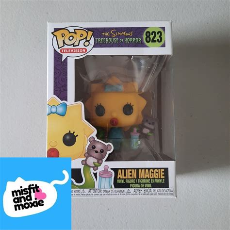 Funko Pop The Simpsons Treehouse Of Horror Alien Maggie Hobbies Toys