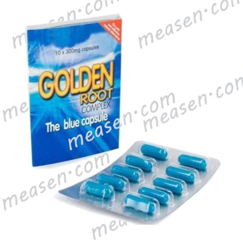 Golden Root Complex Blue Capsule Sexual Enhancer Measen