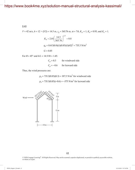 Solution Manual For Structural Analysis Th Si By Aslam Kassimali Pdf