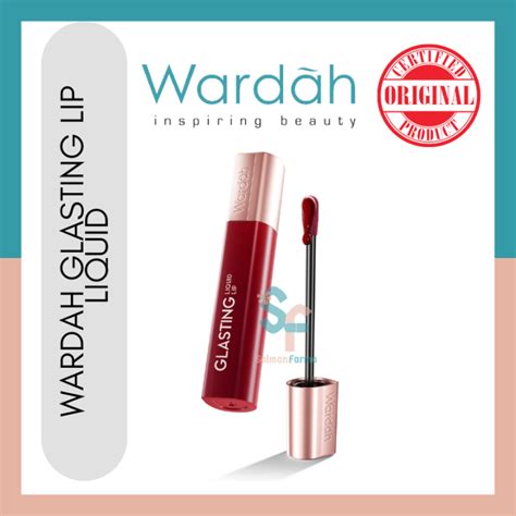 Wardah Glasting Liquid Lip Hi Pigmented Glass Color Ringan Tidak