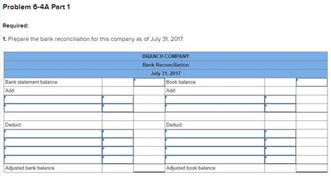Preparing A Bank Reconciliation And Recording Adjustments Colby Has Nixon