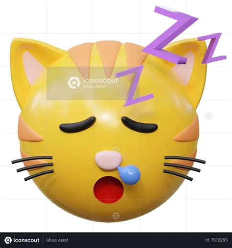 Sleep Emoji 3d Icon Download In Png Obj Or Blend Format