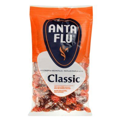 Anta Flu Classic Throat Lozenges Licorice Salmiak Menthol Sweets