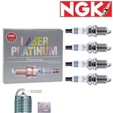 4 pièces bougies d allumage laser platine NGK 2001 2005 Volkswagen