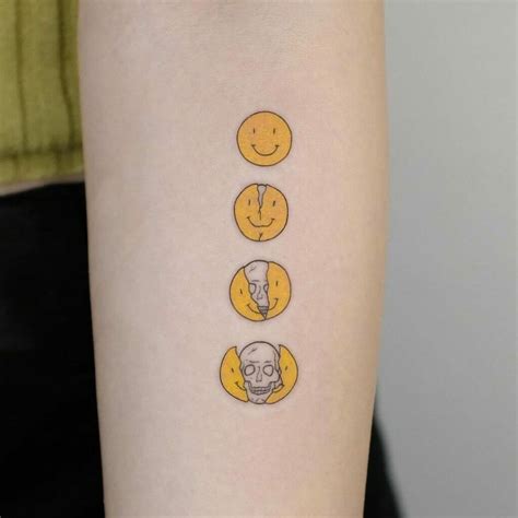 11 Small Smiley Face Tattoo Ideas That Will Blow Your Mind