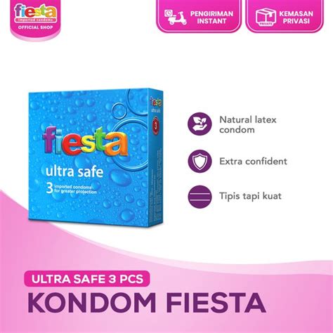 Jual Kondom Fiesta Ultra Safe Pcs Di Lapak Sutra Fiesta Andalan