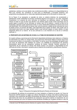 Art Culo Sobre Modelos Para Los Sistemas De Log Stica Urbana Pdf