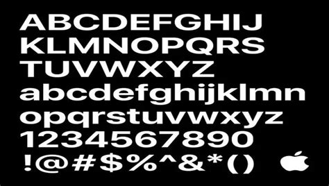 Apple Font List: A World Of Typography!