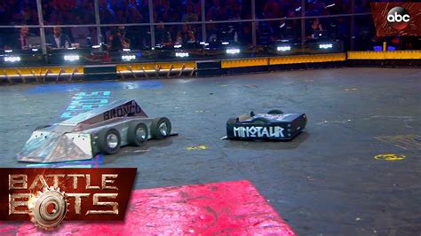 Bronco Vs Minotaur Battlebots Youtube