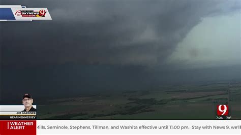 Jim Gardner And Bob Mills Sky News Track Severe Weather In Oklahoma