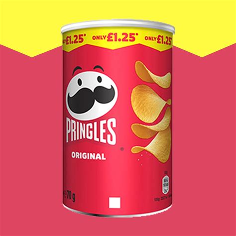 Pringles Original Crisps Can 70g Retro Sweets Buy Sweets Online One Pound Sweets