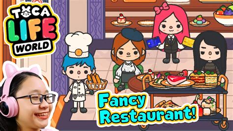 Toca Life World Cherry Works In A Fancy Restaurant YouTube