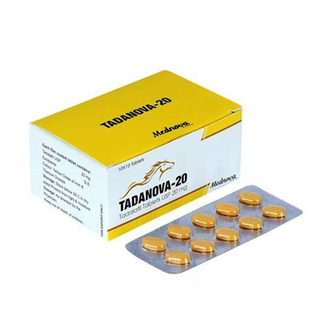 Tadanova Tadalafil Mg At Rs Stripe Erectile Dysfunction