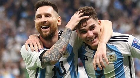 Les Argentins Lionel Messi et Julian Alvarez ont marqué les trois buts