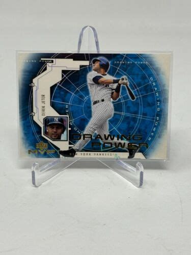 Upper Deck Baseball Derek Jeter Drawing Power Card Dp Ebay