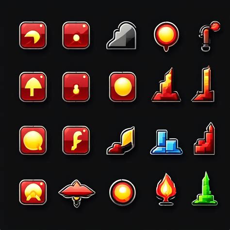 Icon Sprite Sheet Mouse Pointer By Giacomo Maria Greco Playground