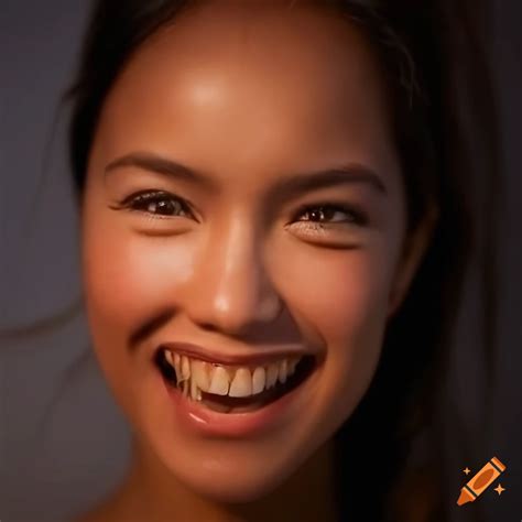 Close Up Portrait Of A Stunning Young Native American Woman On Craiyon