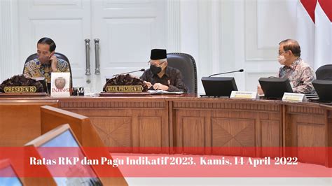 Sekretariat Kabinet Republik Indonesia Rapat Terbatas Rancangan