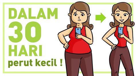 30 Hari Cara Mengecilkan Perut Buncit By Diet Santuy [trailer] Youtube