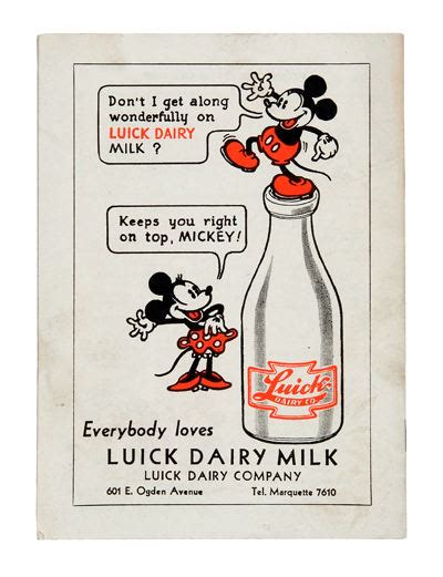 Hake S MICKEY MOUSE DAIRY PROMOTION MAGAZINE FIRST ISSUE