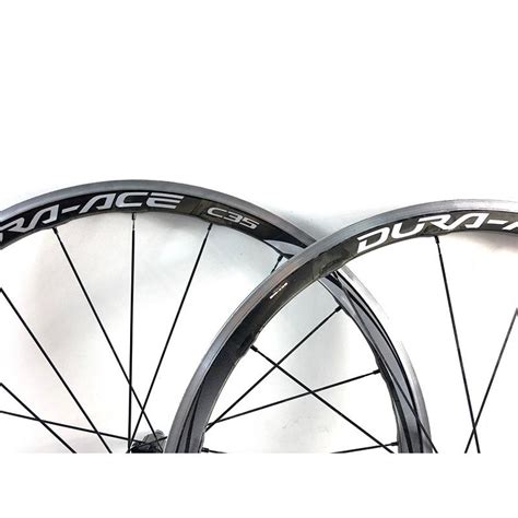 シマノ Shimano デュラエース Wh 9000 C35 Dura Ace ホイールセット シマノ 11速 クリンチャー カーボンラップ