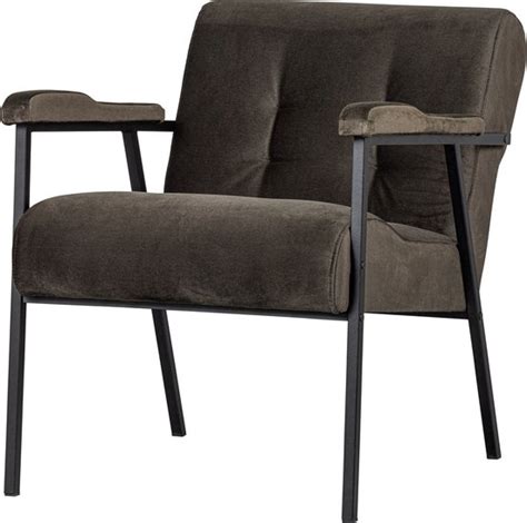 Woood Exclusive Scott Fauteuil Velvet Warm Groen X X Bol