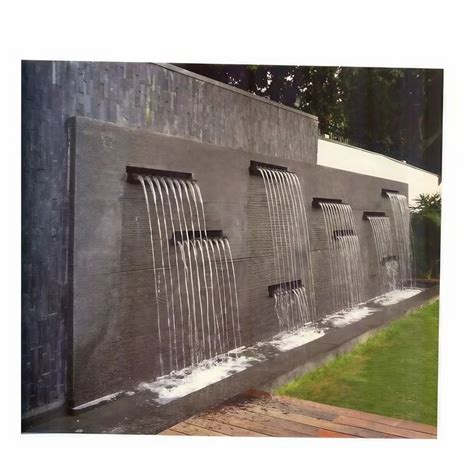 Aeistro Modern Ae Wall Waterfall Fountain For Garden Decoration Up