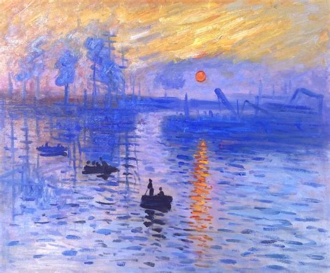 Reproduction of Impression, Sunrise by Claude Monet – Galerie Mont-Blanc