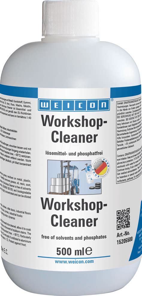 WEICON 15205500: Workshop cleaner, 500 ml at reichelt elektronik