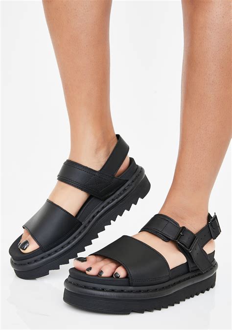 Dr Martens Voss Hydro Platform Sandals Dolls Kill