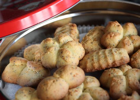 Pintinhas Pretas Biscoitos De Laranja Sementes De Papoila