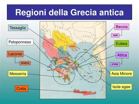 Ppt Regioni Della Grecia Antica Powerpoint Presentation Id