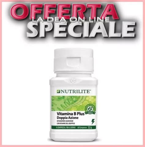 Nutrilite Amway Vitamina B Plus Nutrilite Compresse No Stanchezza