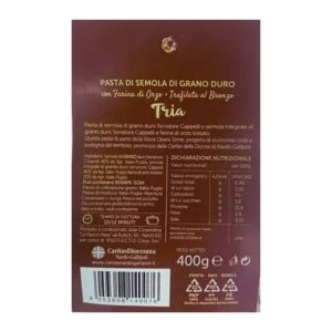 Sange Ncannulate Pasta Semola Farina D Orzo 400gr In Offerta