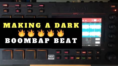 How To Make A Dark Boom Bap Beat Using Mpc Live Chopping Block Youtube