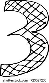 drawing number  stock vector royalty   shutterstock