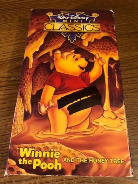 Winnie The Pooh And The Honey Tree Vhs 1991 For Sale Online Ebay