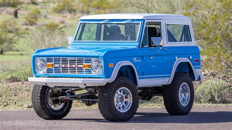 1974 Ford Bronco Custom For Sale At Auction Mecum Auctions