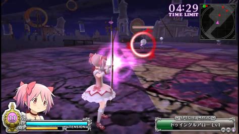 Puella Magi Madoka Magicathe Battle Pentagram Madoka Gameplay Youtube