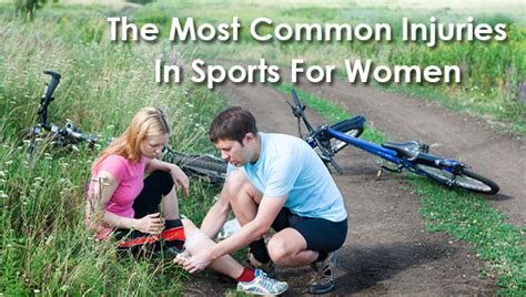 The Most Common Injuries In Sports For Women Dot Com Women