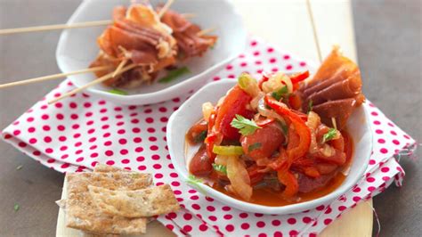 Piperade Au Jambon Cru Rapide D Couvrez Les Recettes De Cuisine De