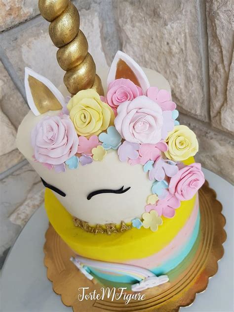 Buttercream Unicorn Cake Decorated Cake By TorteMFigure CakesDecor