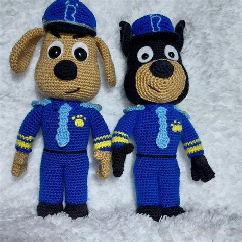 sheriff labrador y detective dobie amigurumi | Crochet backpack pattern, Labrador, Sheriff