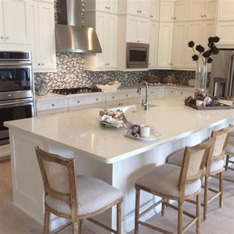 White Quartz Kitchen Countertops That Withstand Almost Anything White