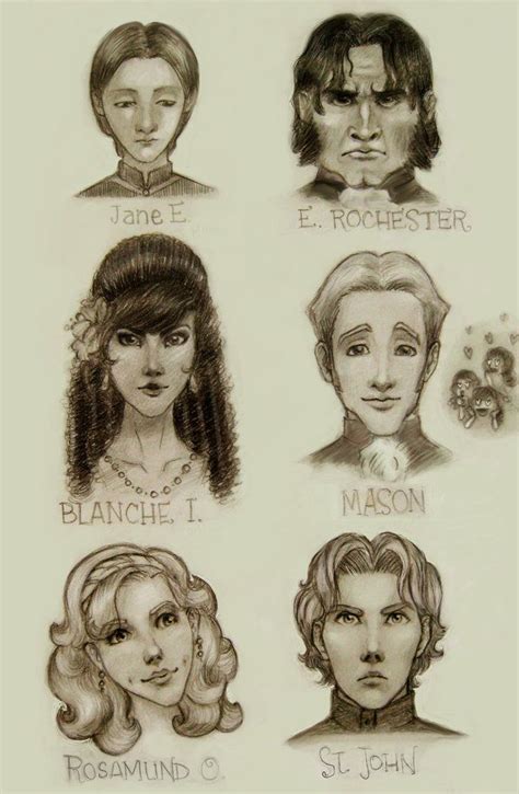 Jane Eyre characters | Jane eyre, Jane eyre book, Jane eyre characters