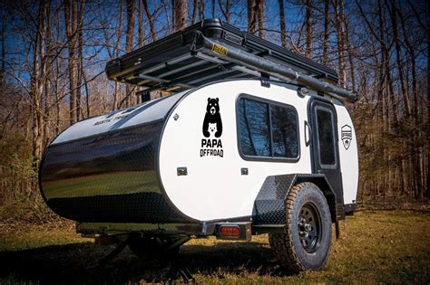 Papa Bear Rustic Trail Teardrop Campers