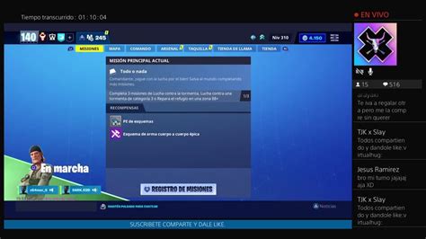 CARRY AL REY MÍTICO CUALQUIER PODER FORTNITE SALVAR AL MUNDO 17